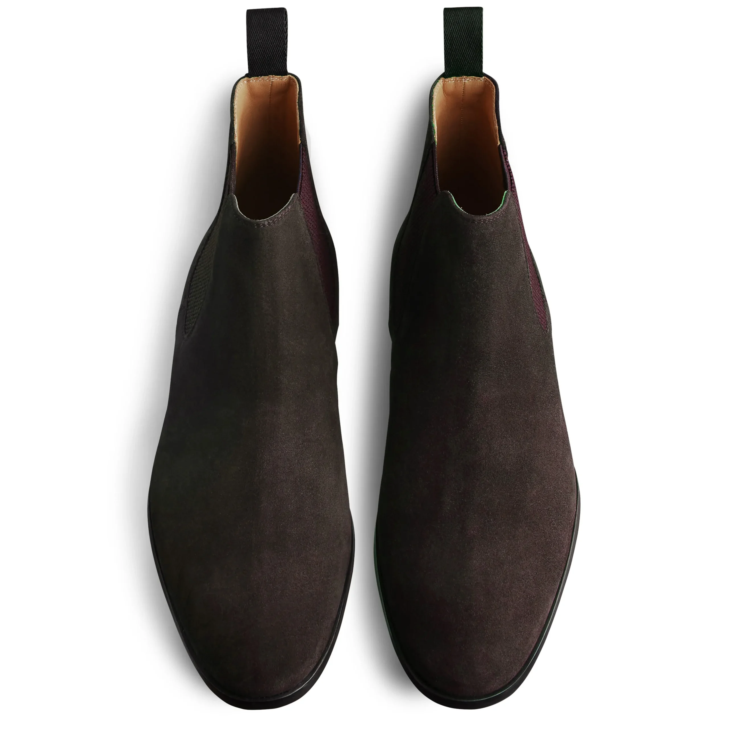 Outlet LodinG Bottines basses Shoji 1008 veau velours Marron