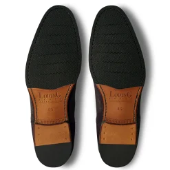Outlet LodinG Bottines basses Shoji 1008 veau velours Marron