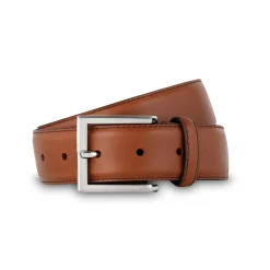 Hot LodinG Ceinture homme en cuir lisse gold Armagnac