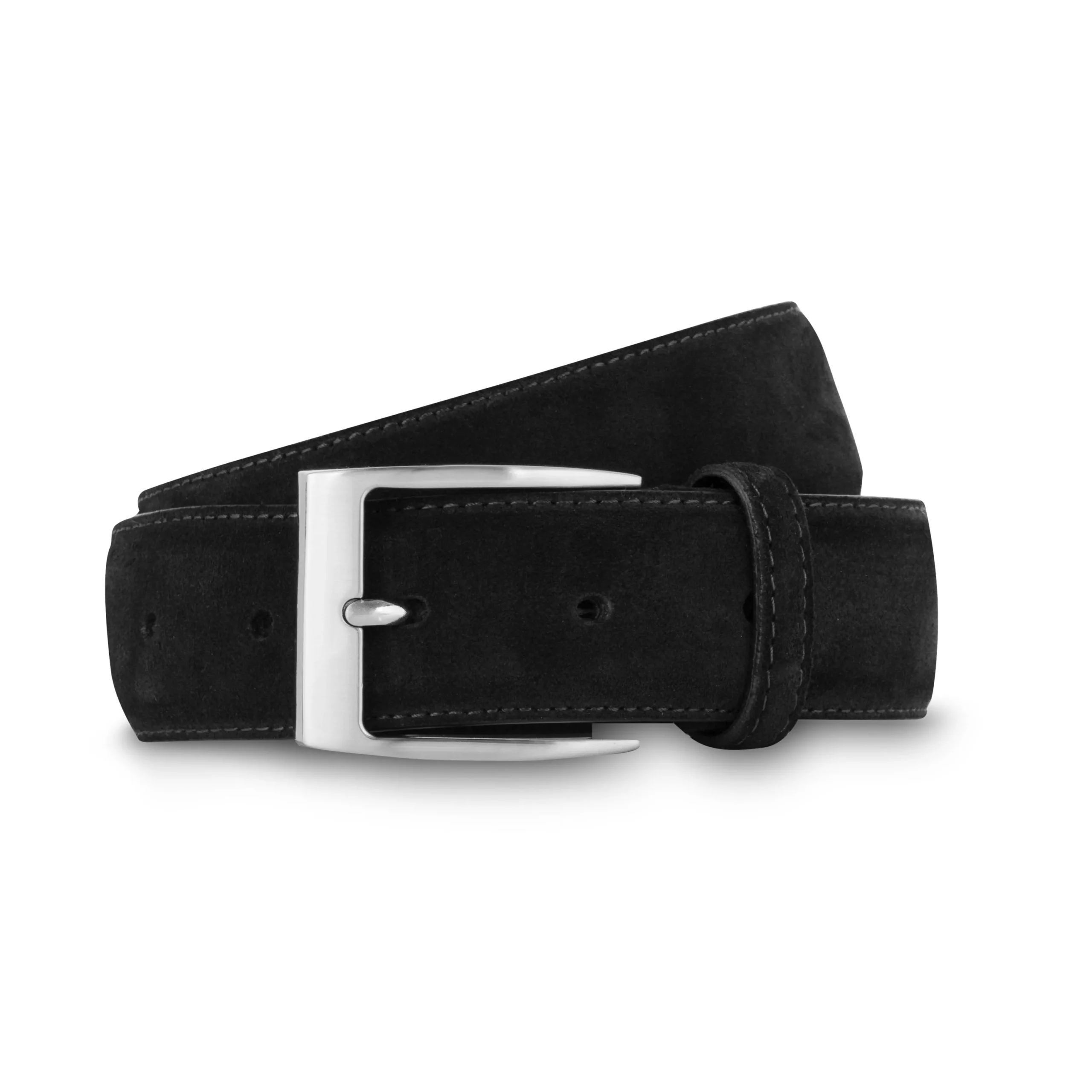 Hot LodinG Ceinture veau velours Noir