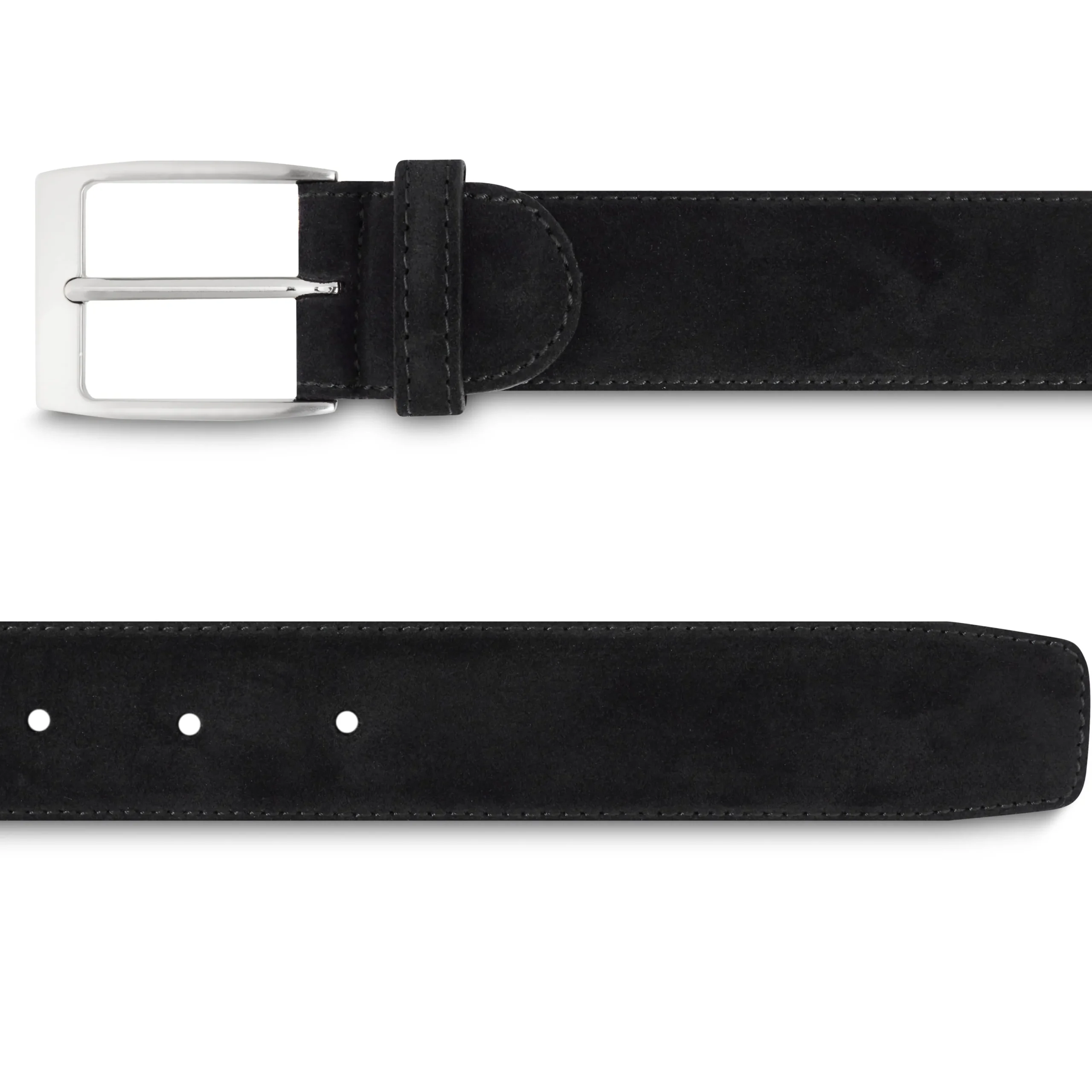 Hot LodinG Ceinture veau velours Noir
