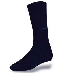 New LodinG Chaussettes bleu en coton fil d'Ecosse avec sulky Marine