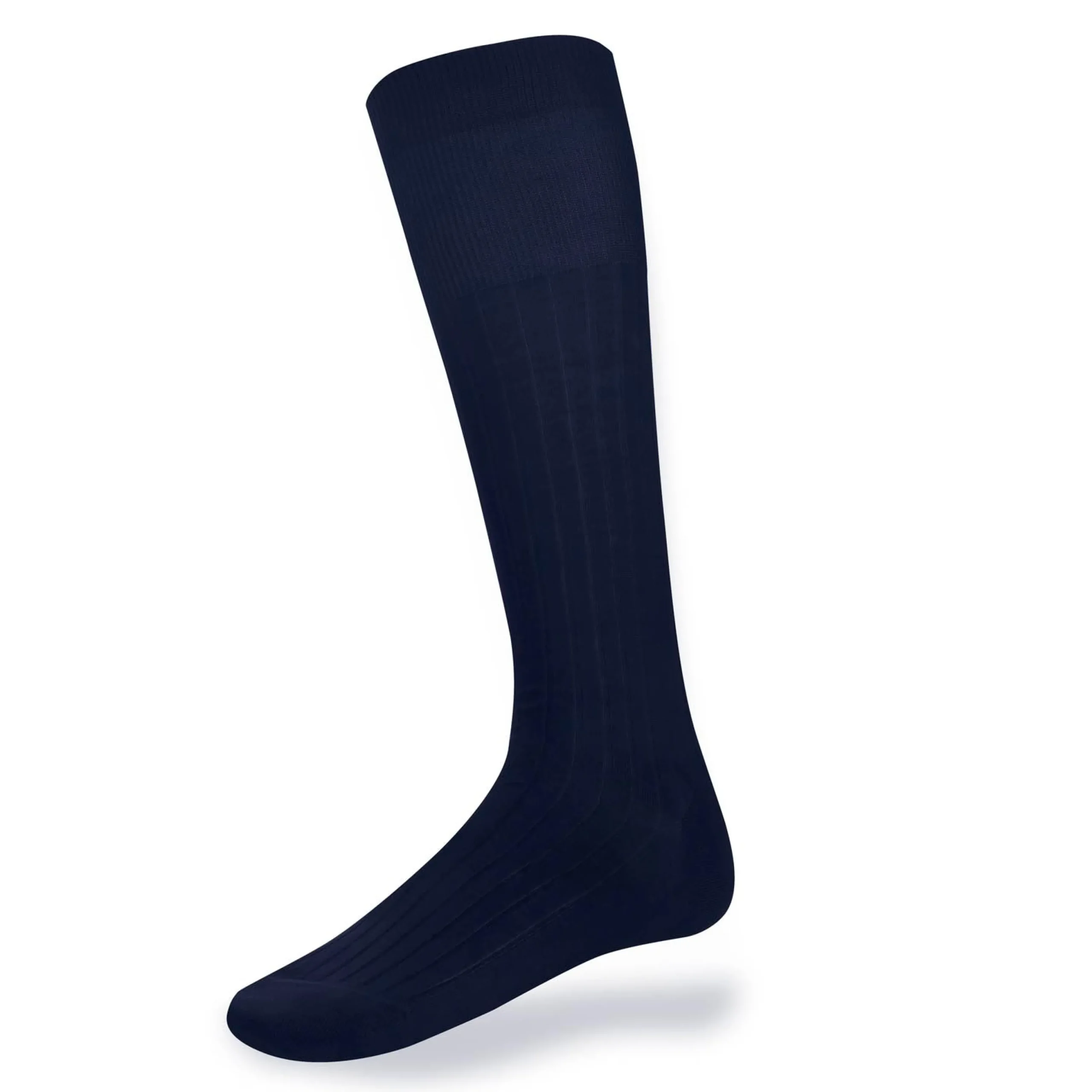 Cheap LodinG Chaussettes longues en coton fil d'Ecosse Marine