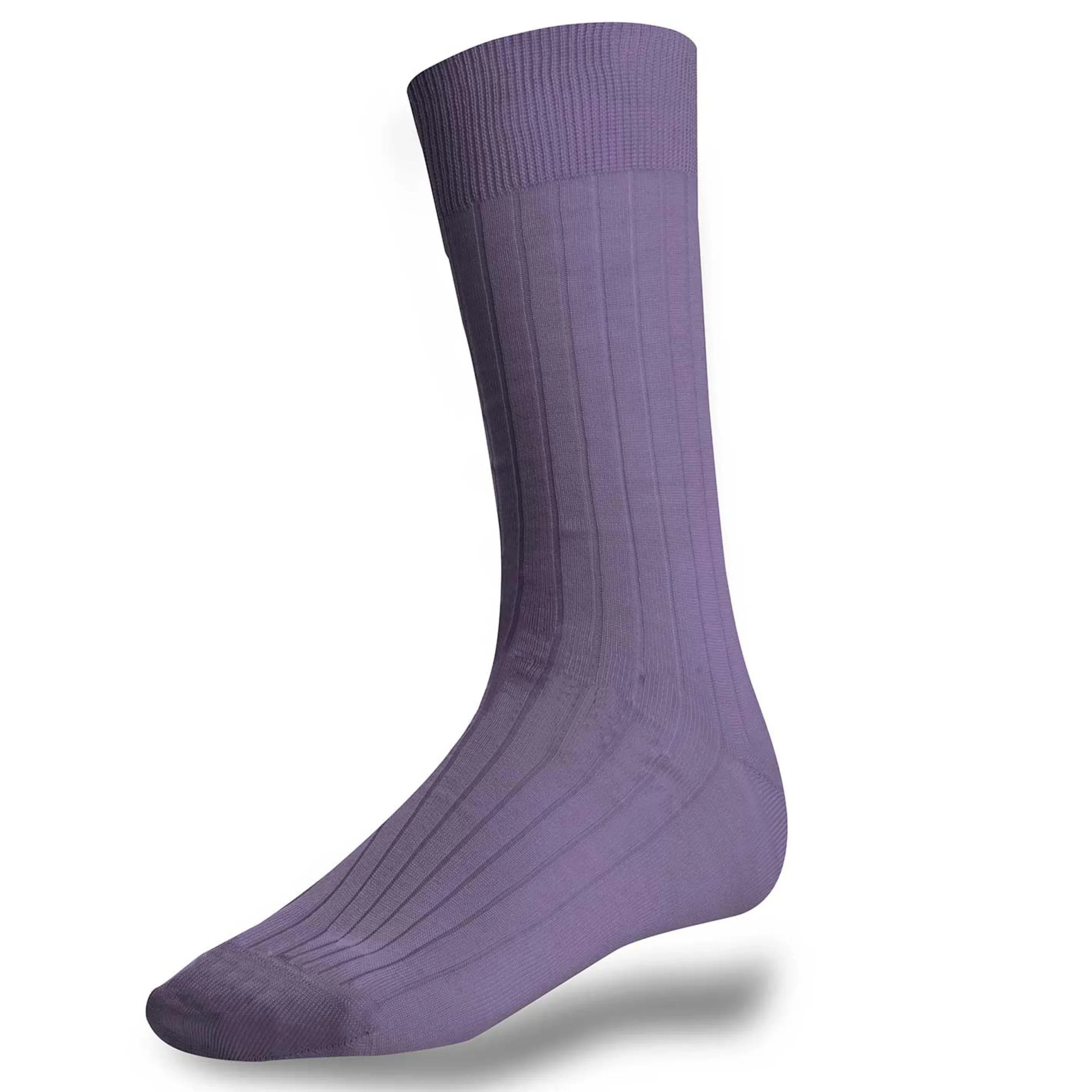 Cheap LodinG Chaussettes en coton fil d'Ecosse Parme