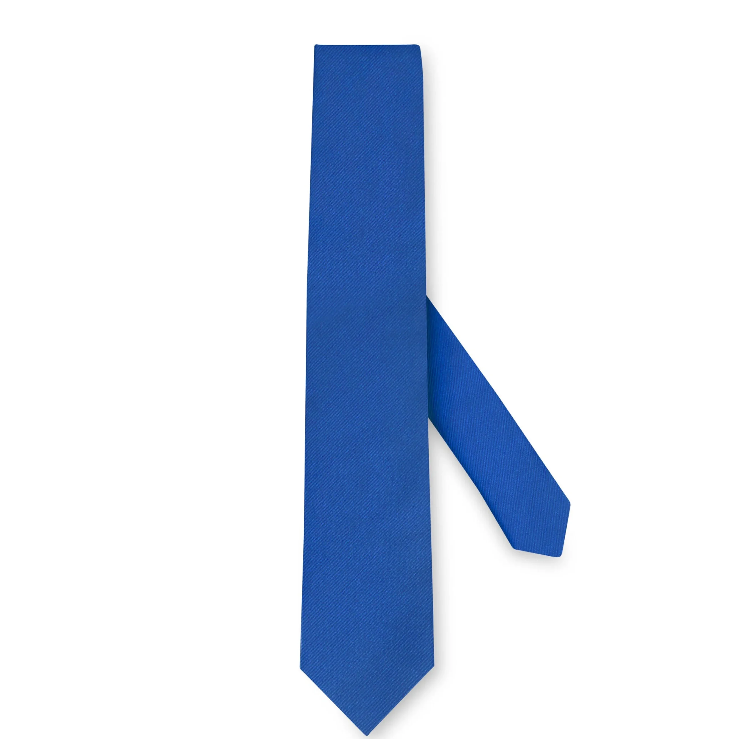 Best Sale LodinG Cravate en pure soie en twill bleu Bleu roi