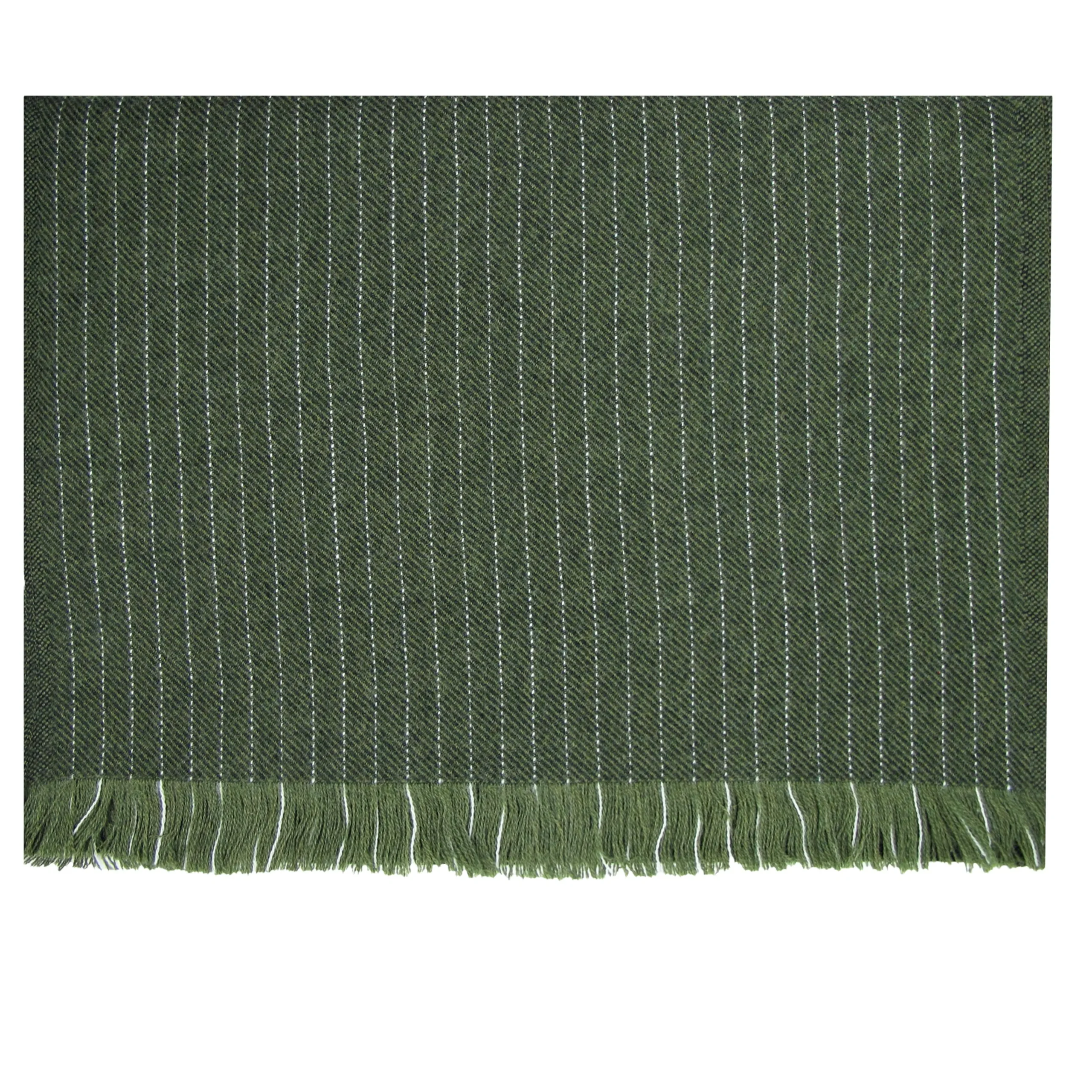 Discount LodinG Echarpe e rayée en laine Vert