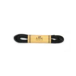 Discount LodinG Lacets ronds en coton ciré Noir