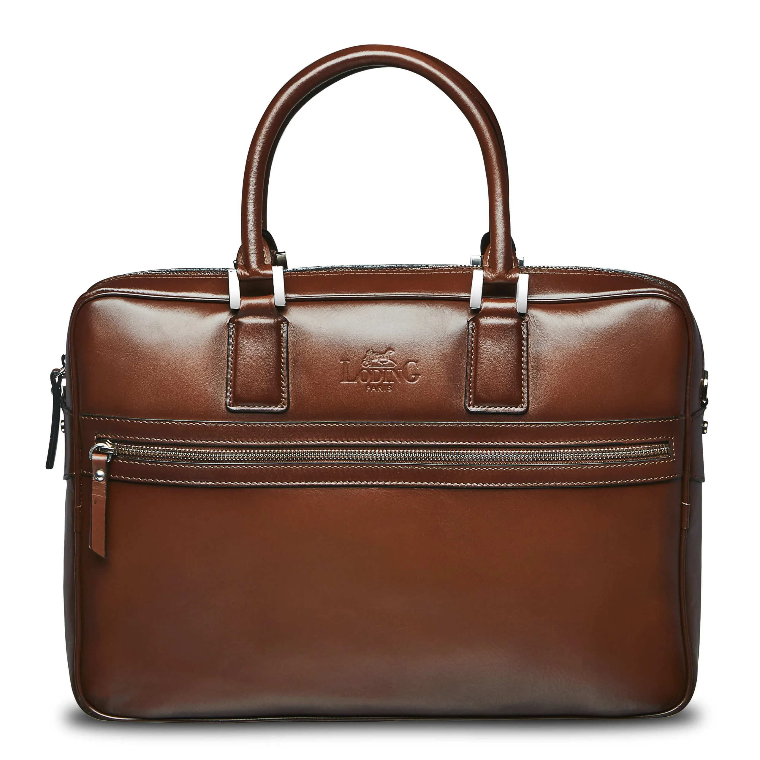 Discount LodinG Porte-document en cuir Cognac