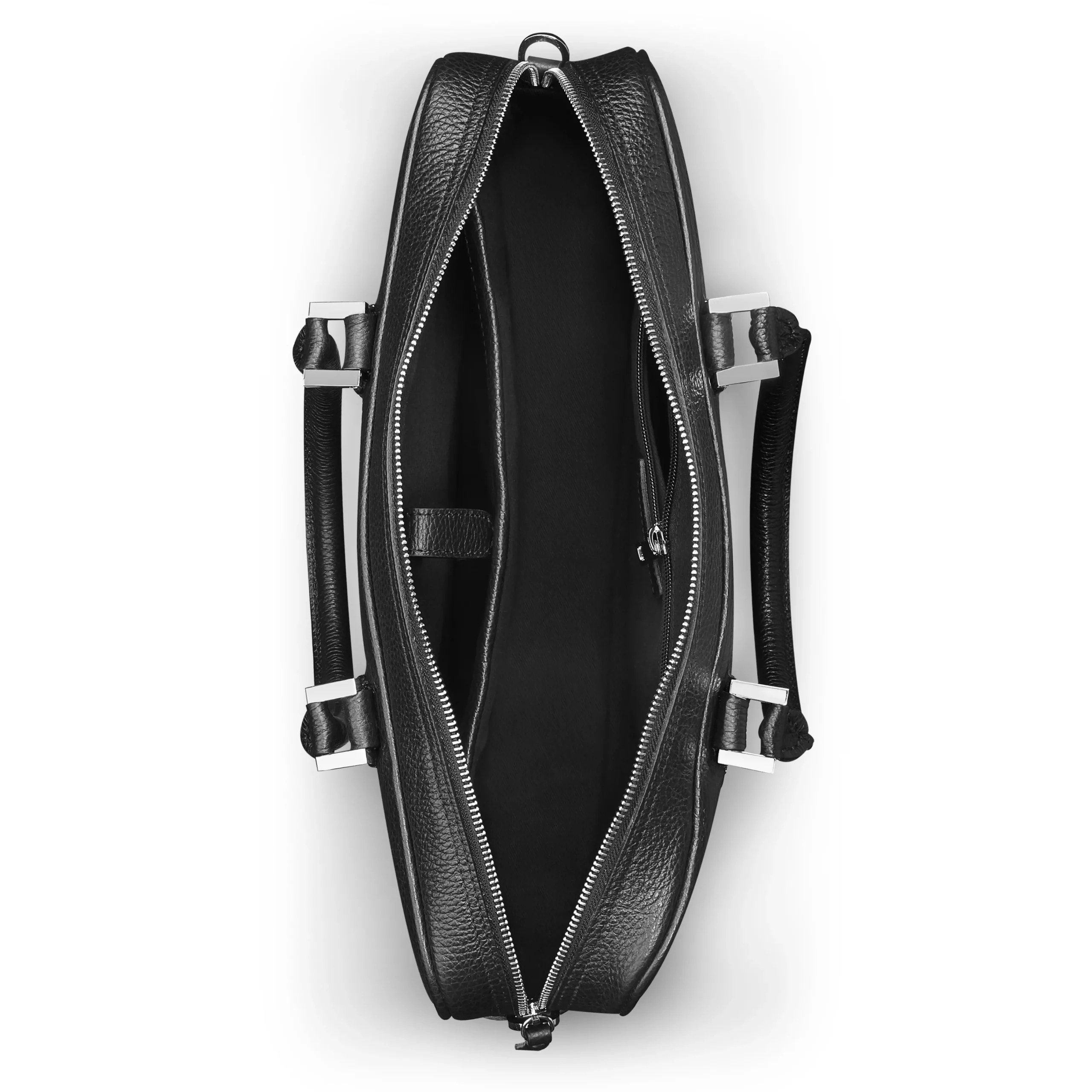 Cheap LodinG Porte-document en cuir grainé Noir