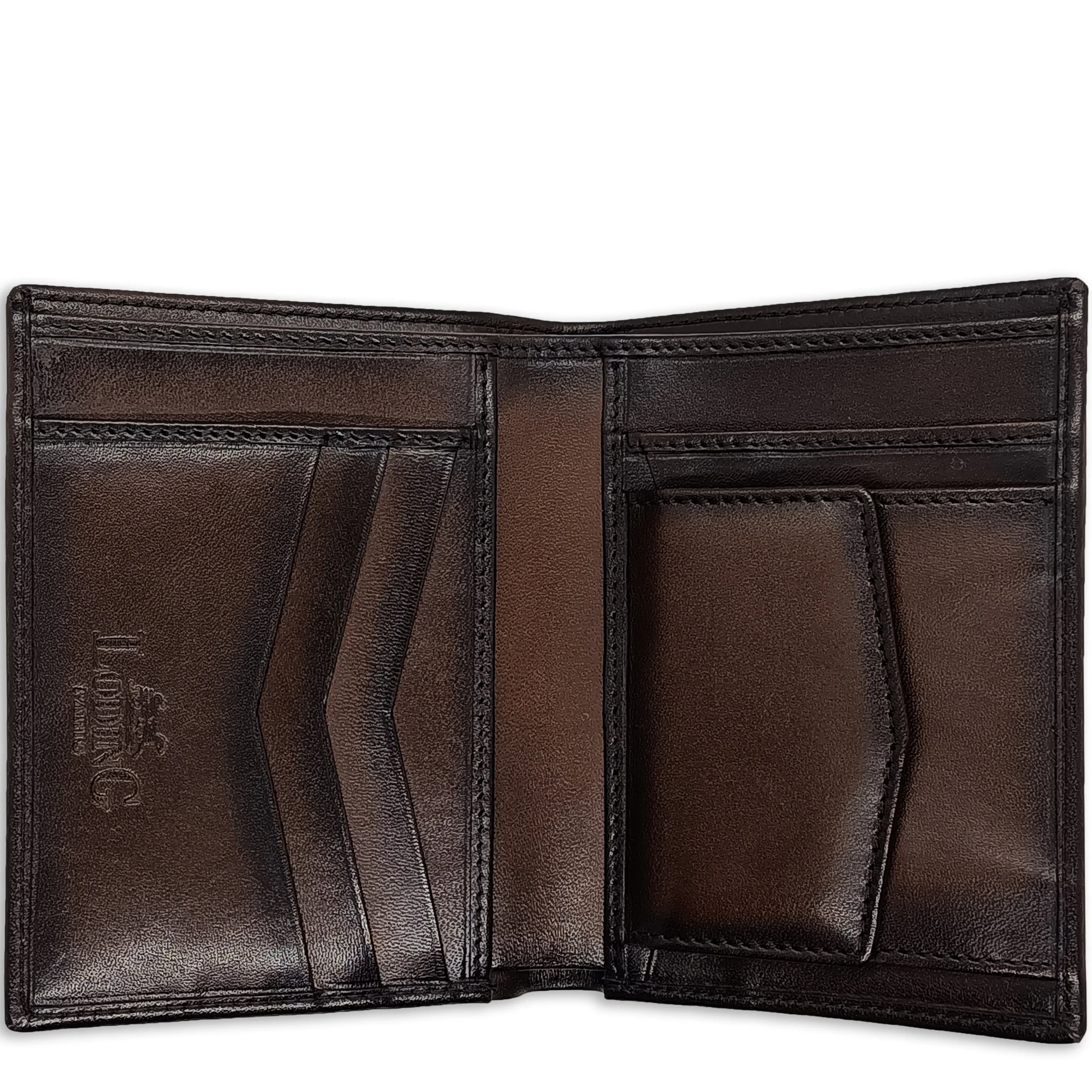 Clearance LodinG Portefeuille en cuir Marron
