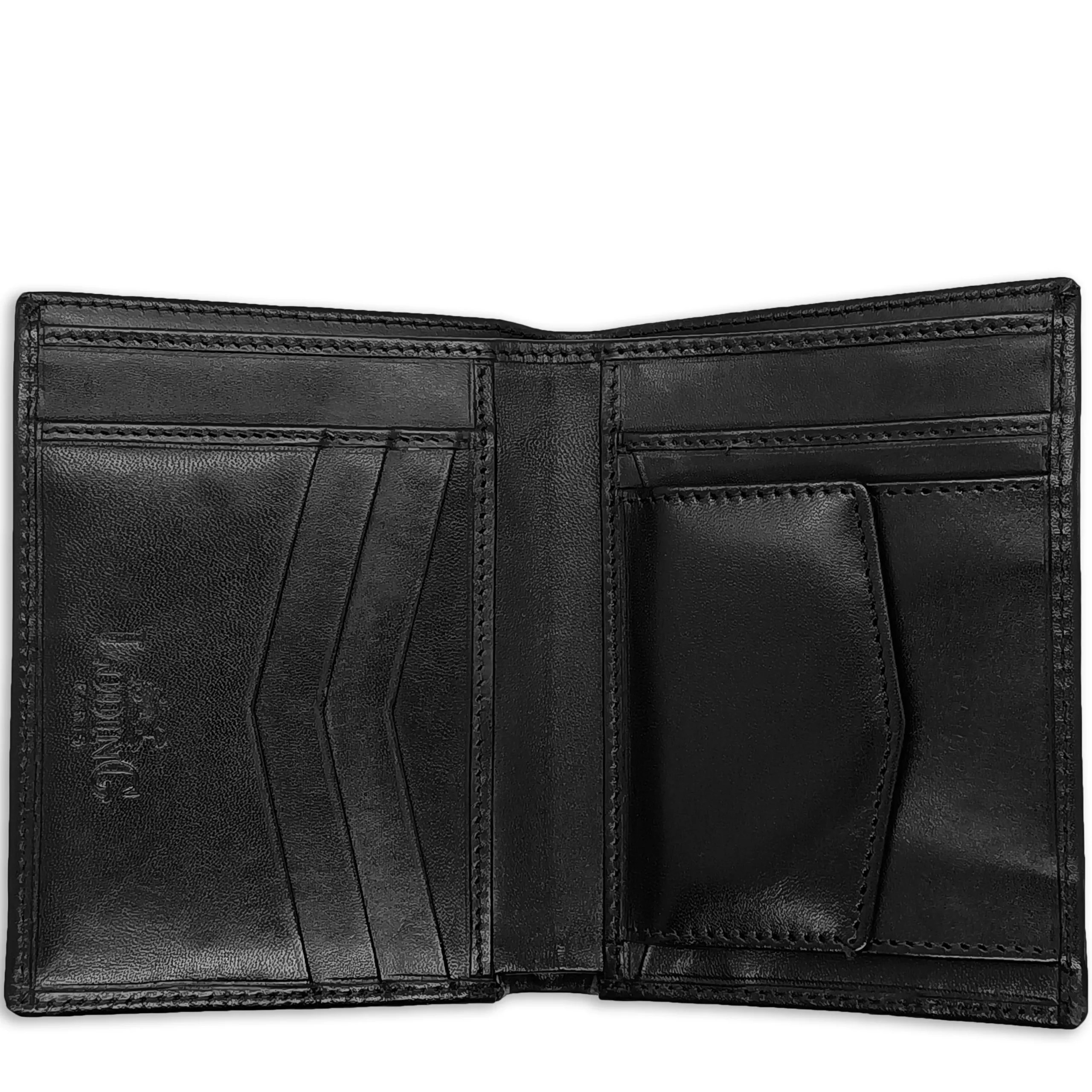 Clearance LodinG Portefeuille en cuir Noir