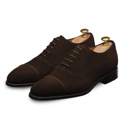 Clearance LodinG Richelieu à bout droit rapporté Nevisa 351 veau velours Marron