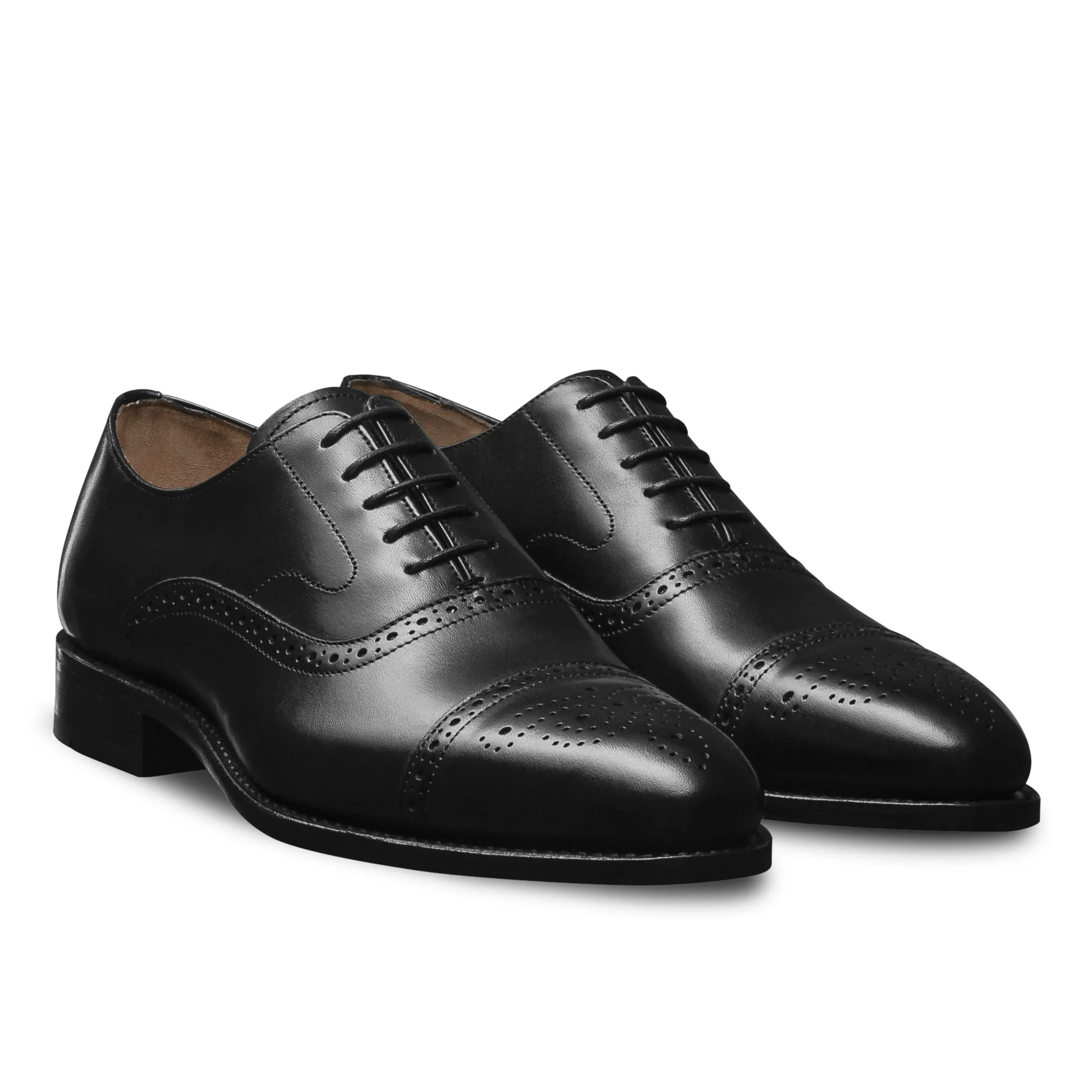 New LodinG Richelieu Brogue Newton 318 Noir