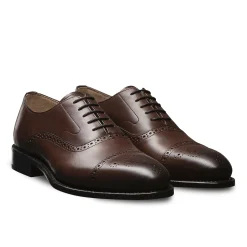 Online LodinG Richelieu Brogue Newton 318 Marron