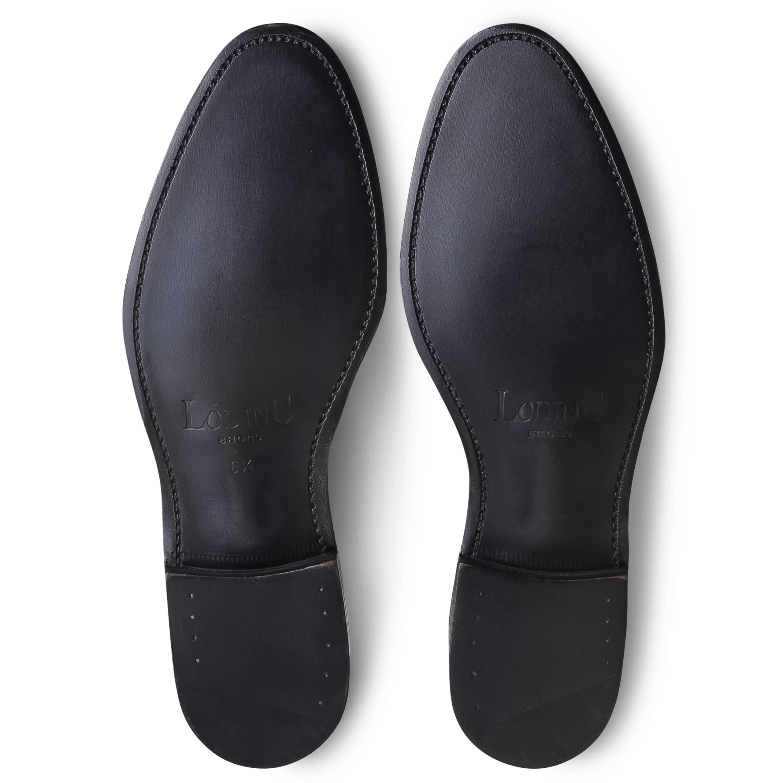 Best Sale LodinG Richelieu à bout droit rapporté Wickham 399 Noir