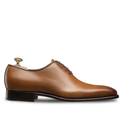 Cheap LodinG Richelieu One-Cut à bout fleuri Milan 345 Armagnac