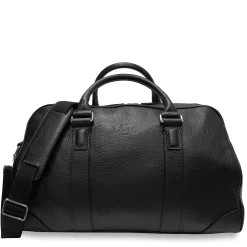 Flash Sale LodinG Sac week-end de voyage en cuir grainé Noir